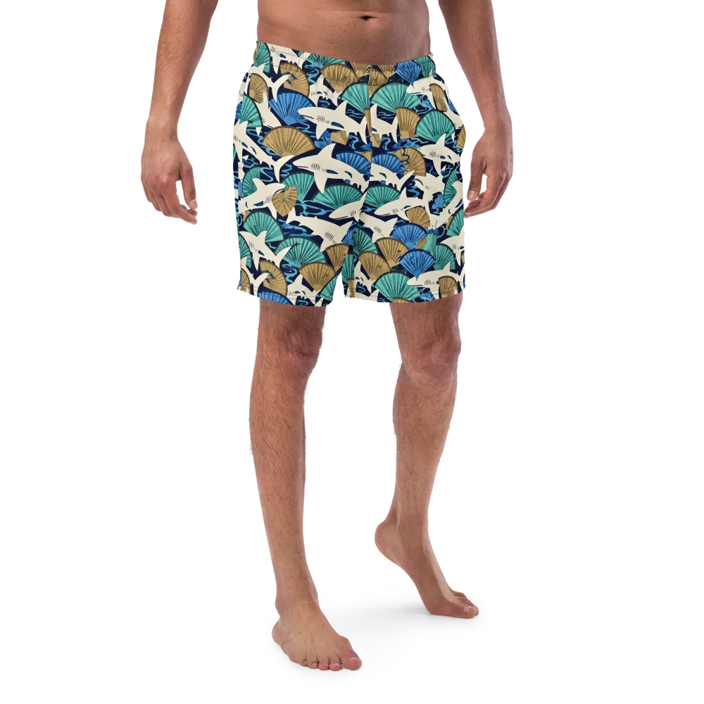 Tidal Fang on Swim Trunks — Front