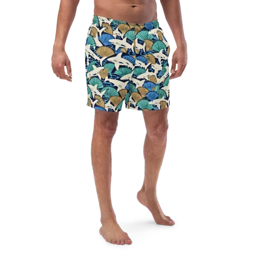 Tidal Fang on a Swim Trunks