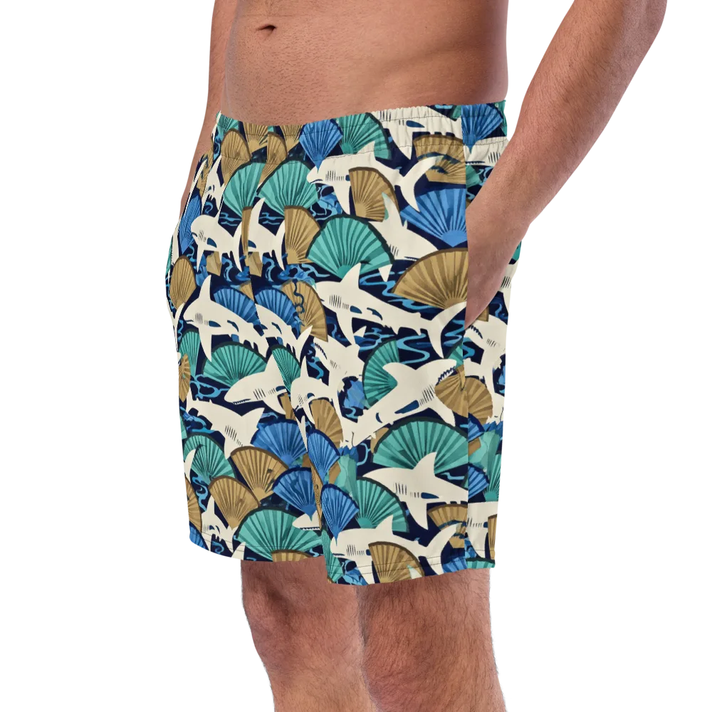 Tidal Fang on Swim Trunks — Left Front