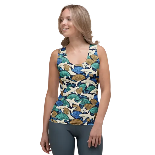 Tidal Fang on a Women's Tank Top