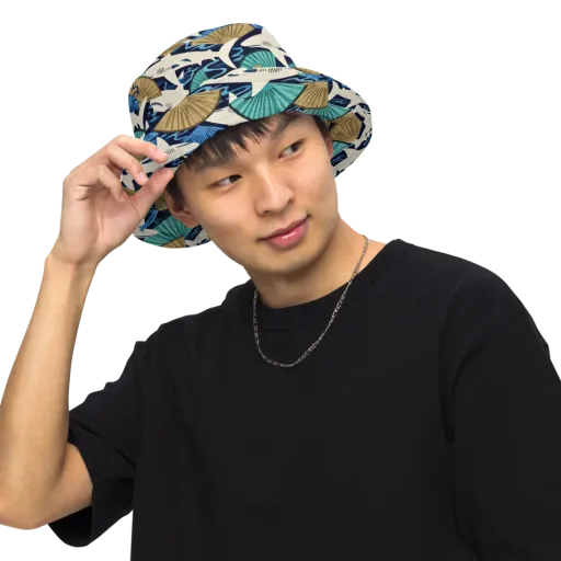 Tidal Fang on a Reversible Bucket Hat
