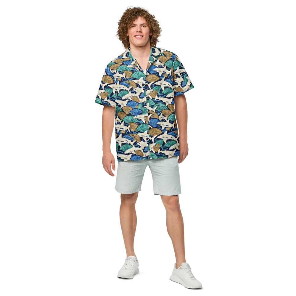 Tidal Fang on Button Shirt — Front