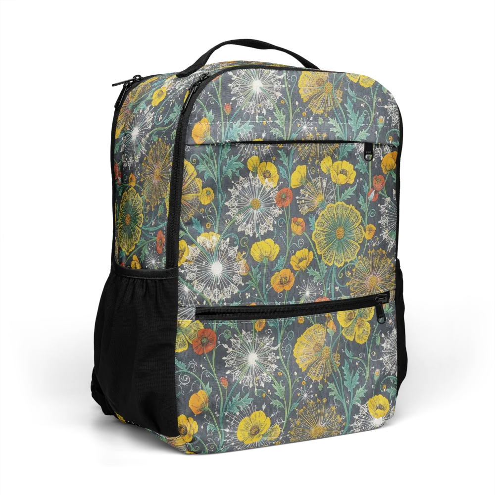 Poppy Cipher on Utility Backpack — Right Front