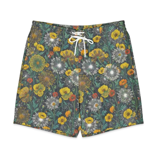 Poppy Cipher on a Men's Board Shorts
