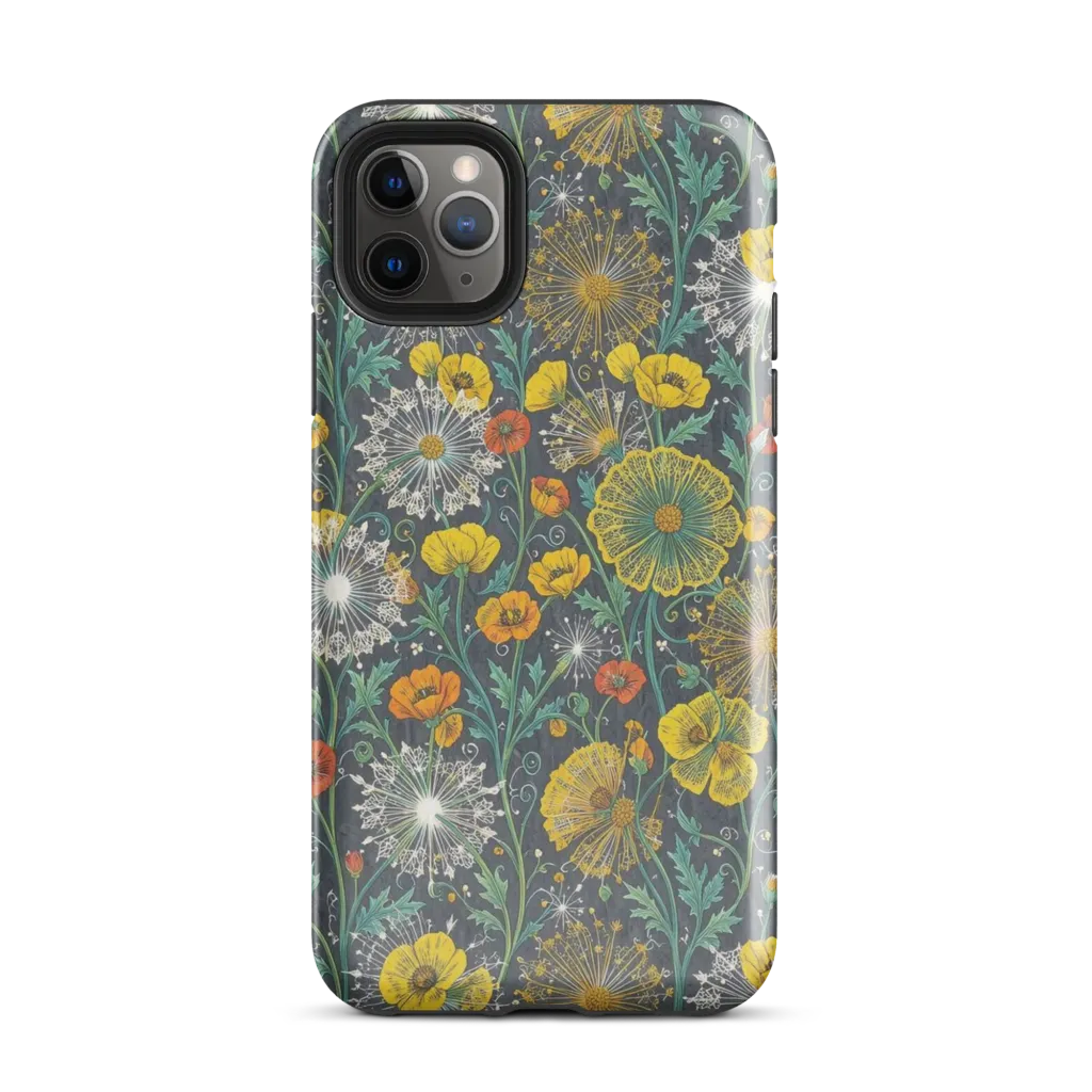 Poppy Cipher on Tough Case for iPhone® — Front