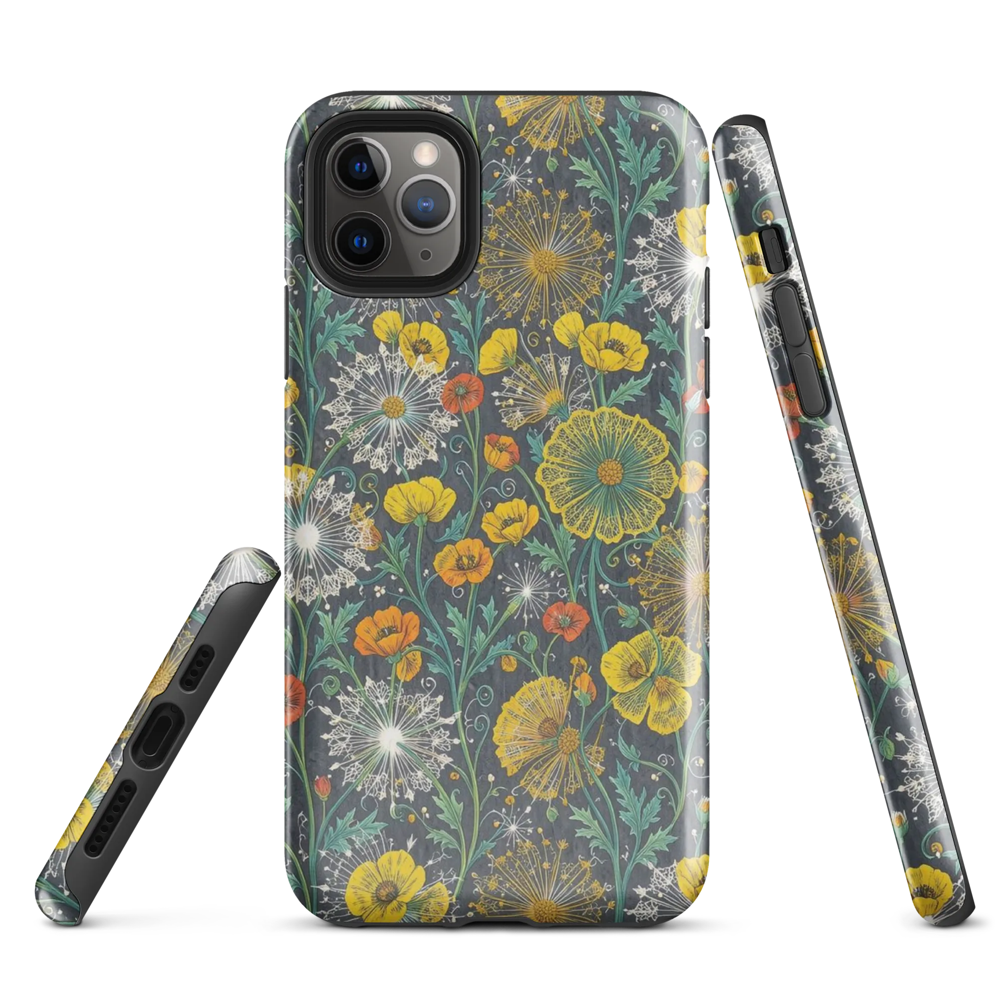Poppy Cipher on Tough Case for iPhone® — Front