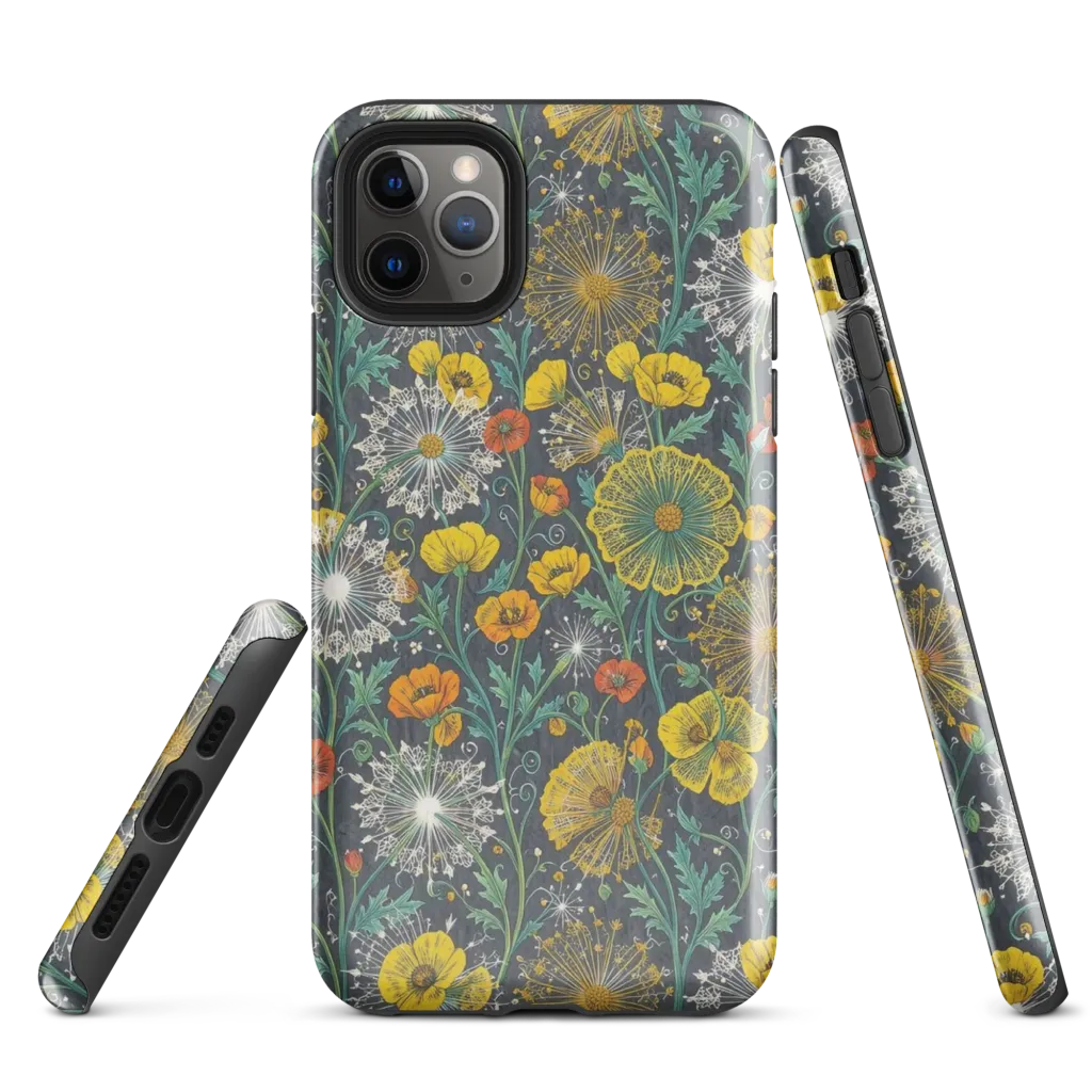 Poppy Cipher on Tough Case for iPhone® — Front