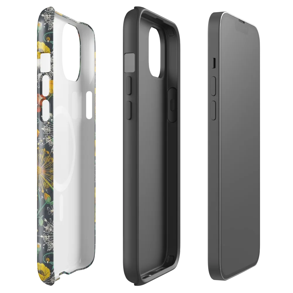 Poppy Cipher on MagSafe Tough Case for iPhone® — Front