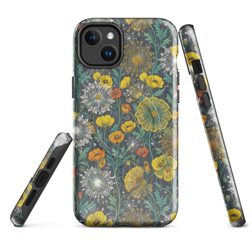 Poppy Cipher on MagSafe Tough Case for iPhone® — Front