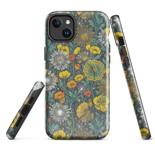 Poppy Cipher on a MagSafe Tough Case for iPhone®