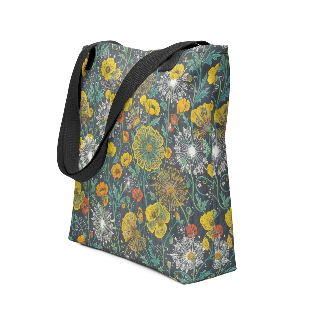 Poppy Cipher on Tote Bag — Front