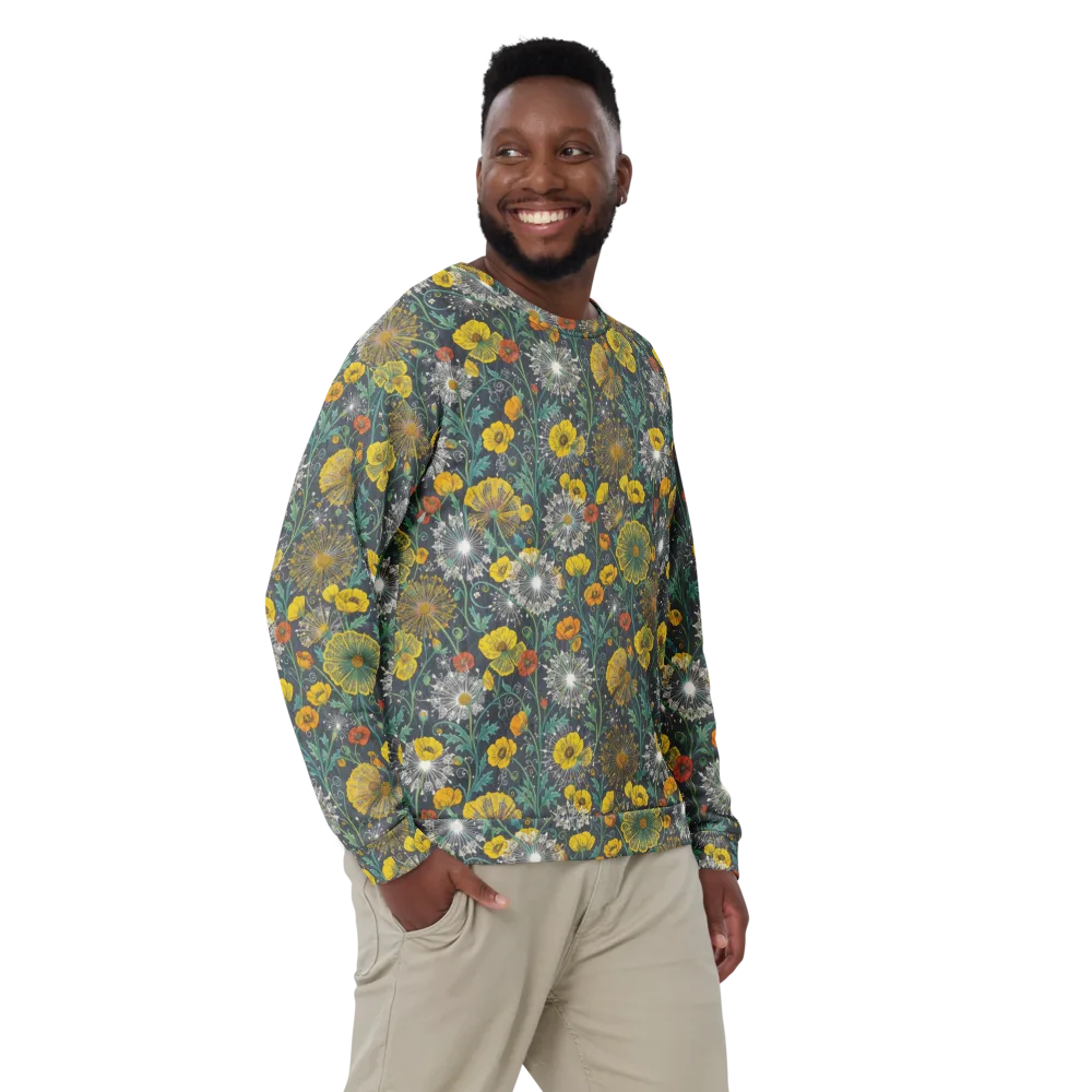Poppy Cipher on Sweatshirt — Front