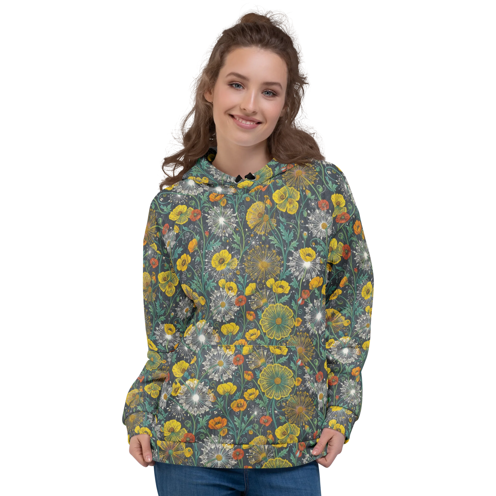 Poppy Cipher on Hoodie — Front