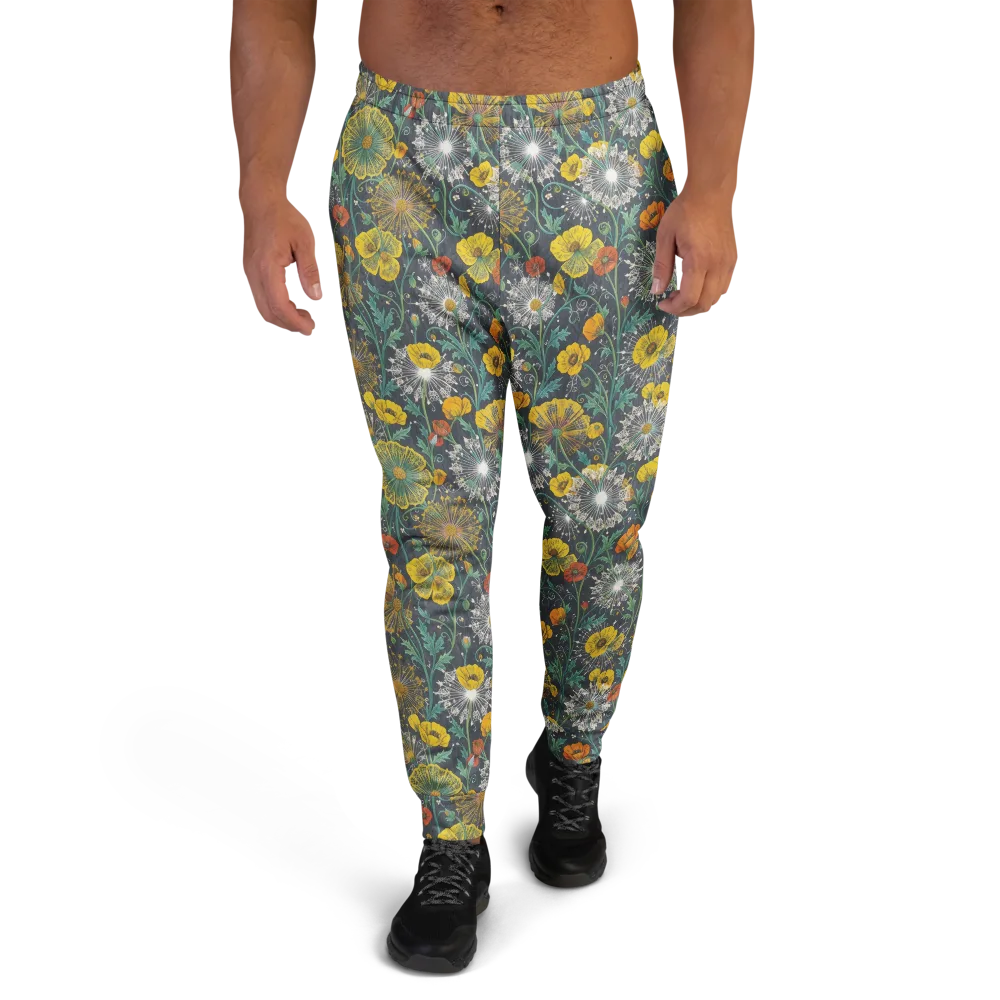 Poppy Cipher on Men's Joggers — Front