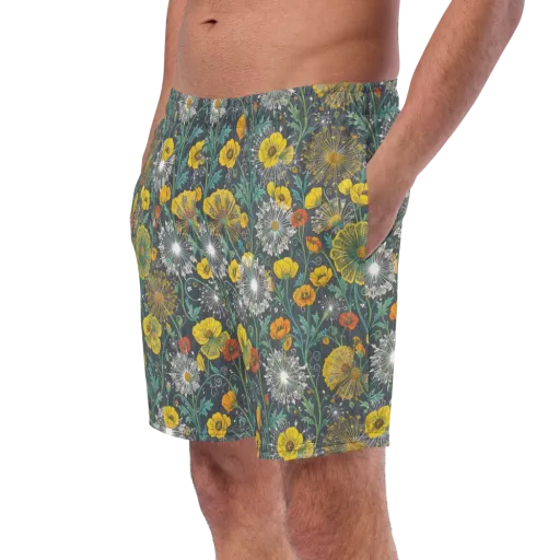 Poppy Cipher on a Swim Trunks