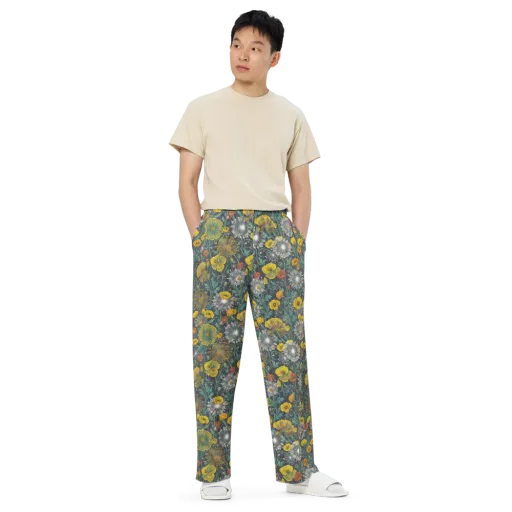 Poppy Cipher on a Wide-Leg Pants