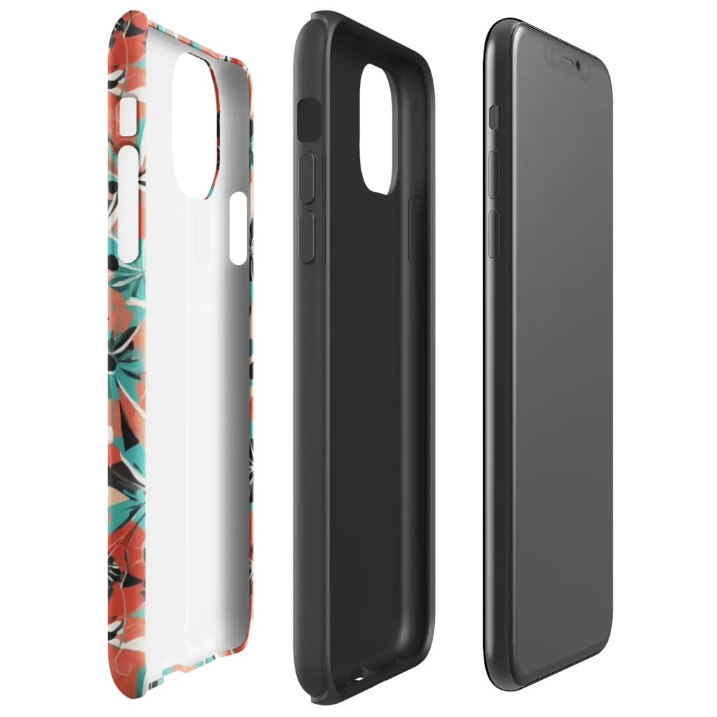 Riviera Bloom on Tough Case for iPhone® — Right