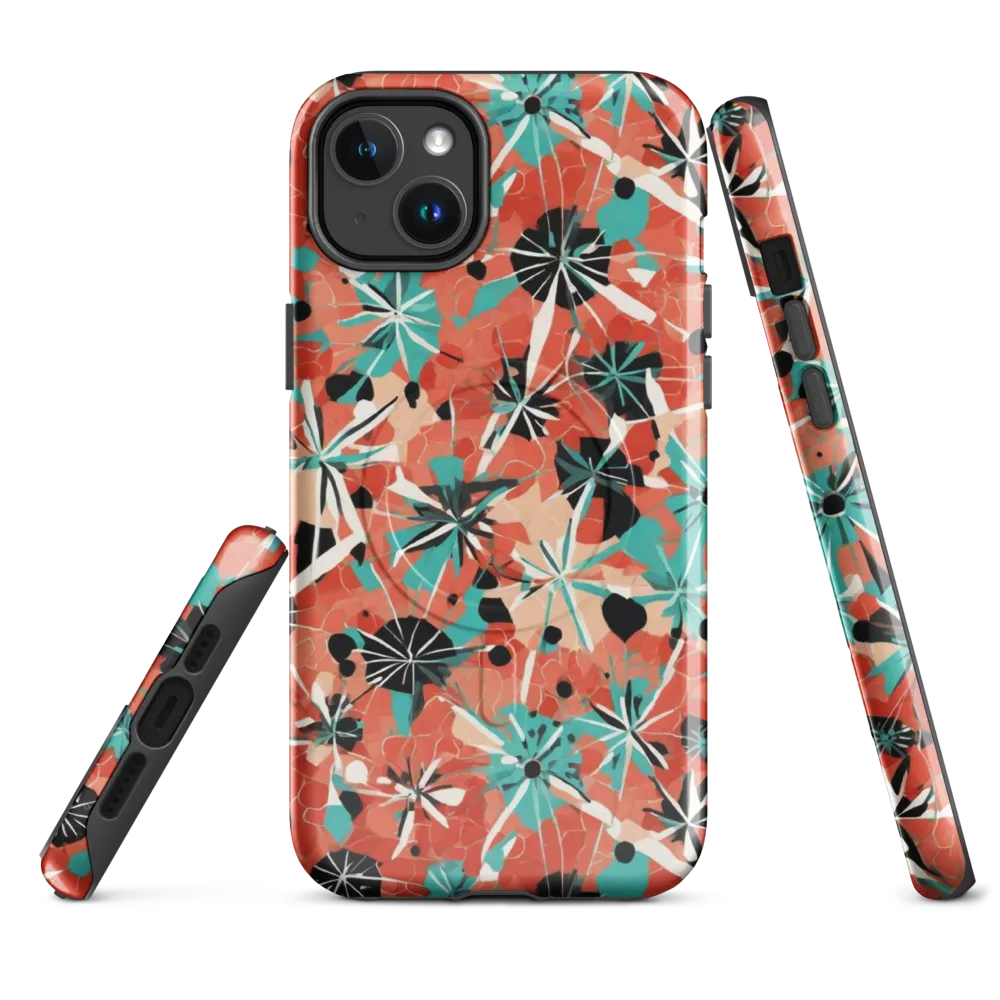 Riviera Bloom on MagSafe Tough Case for iPhone® — Front