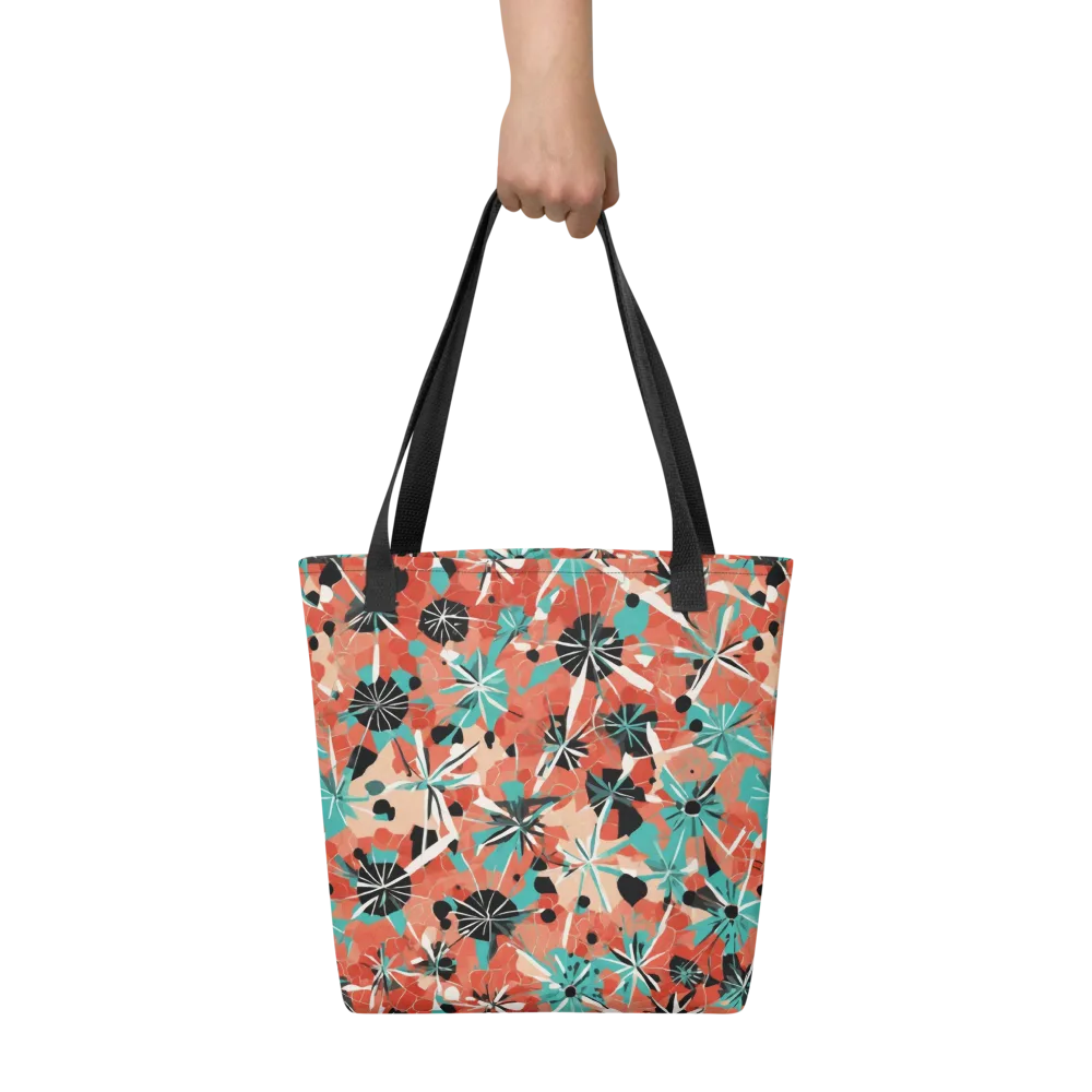 Riviera Bloom on Tote Bag — Front