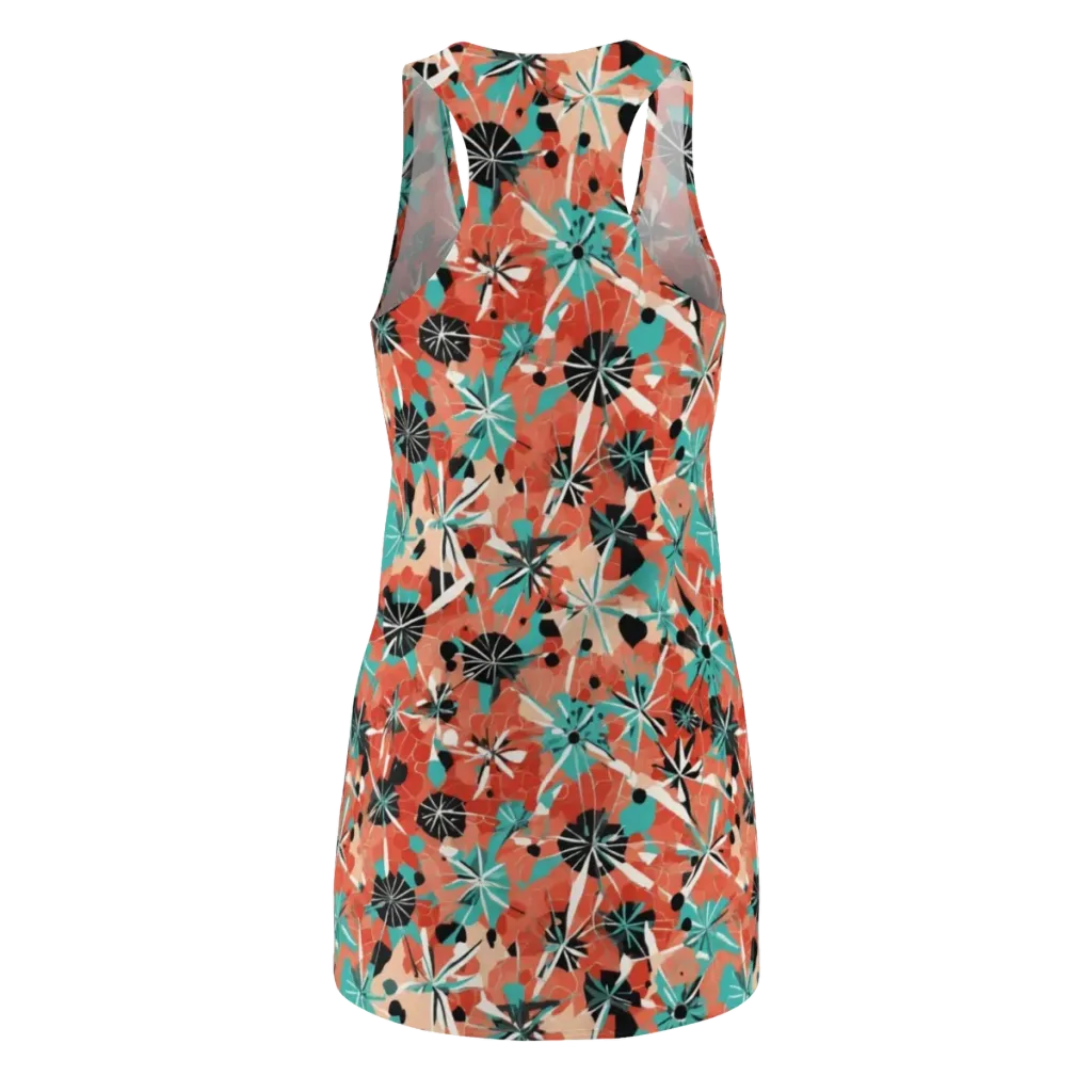 Riviera Bloom on Racerback Dress — Back