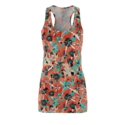 Riviera Bloom on a Racerback Dress