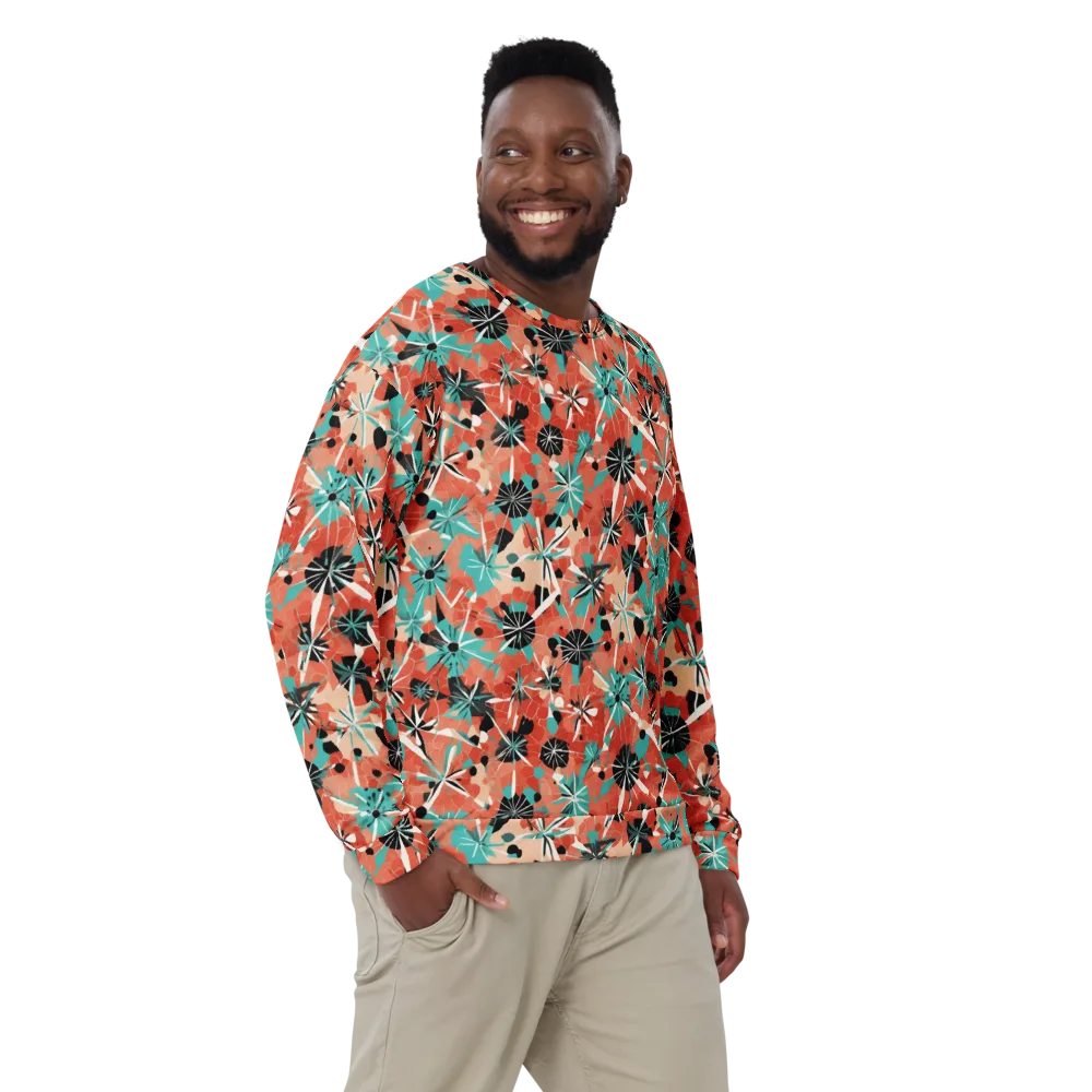 Riviera Bloom on Sweatshirt — Front