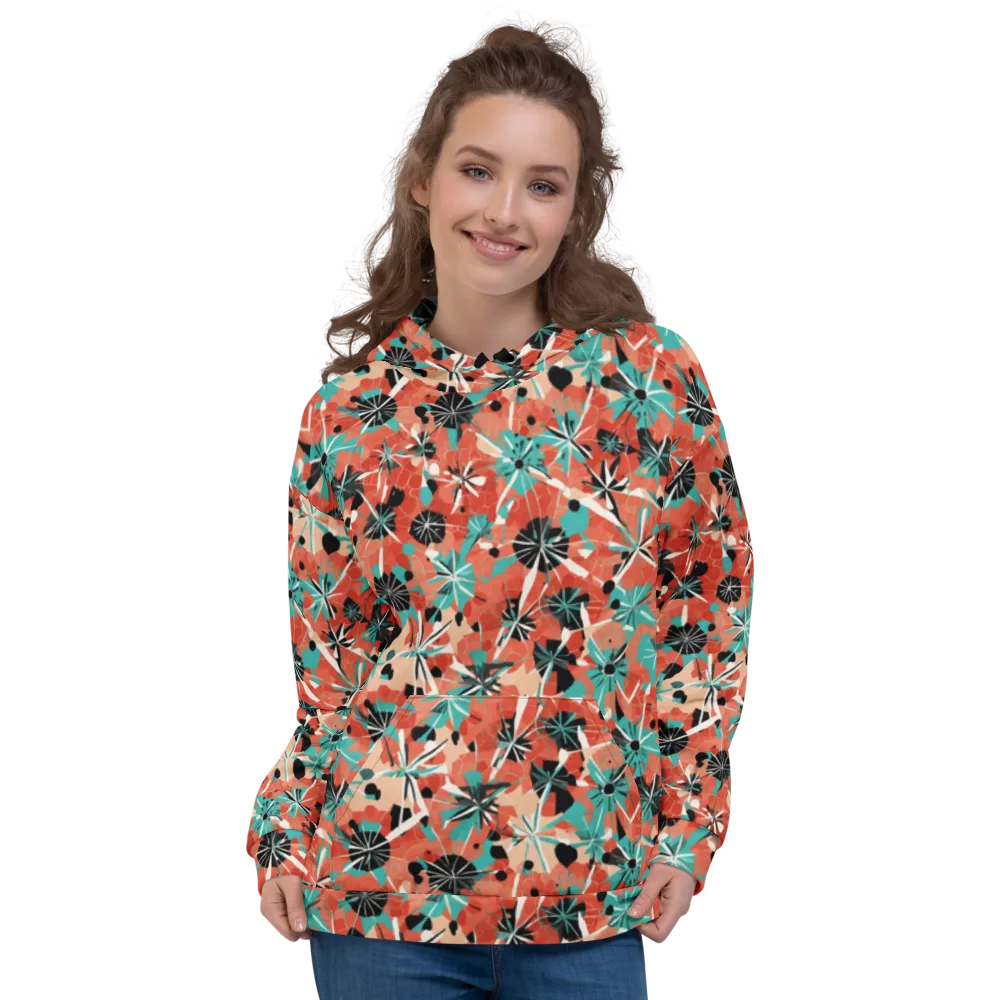 Riviera Bloom on Hoodie — Front