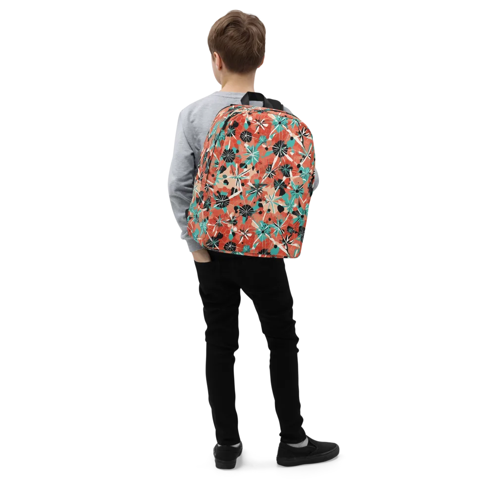 Riviera Bloom on Minimalist Backpack — Right Front