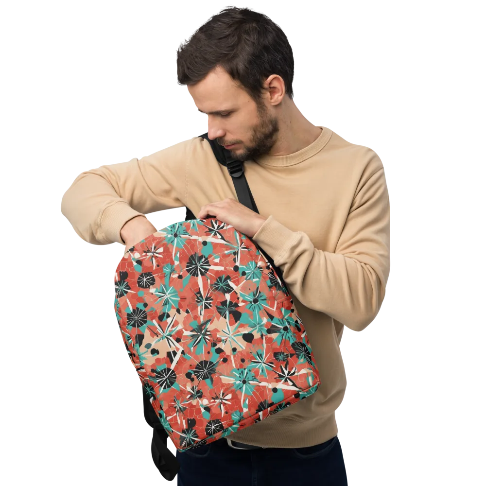 Riviera Bloom on Minimalist Backpack — Front