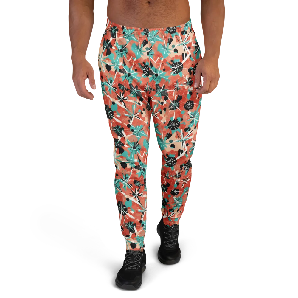 Riviera Bloom on Men's Joggers — Front