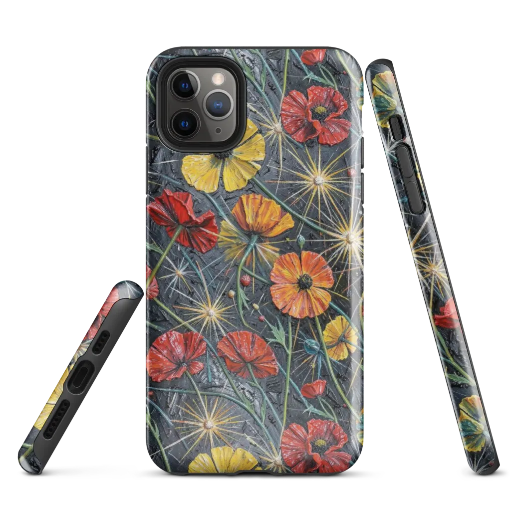 Poppy Nocturne on Tough Case for iPhone® — Front