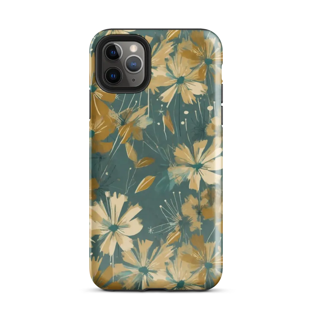 Gilded Bloom on Tough Case for iPhone® — Front