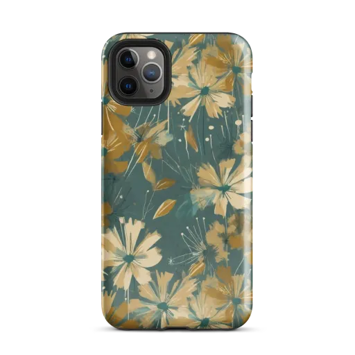 Gilded Bloom on a Tough Case for iPhone®