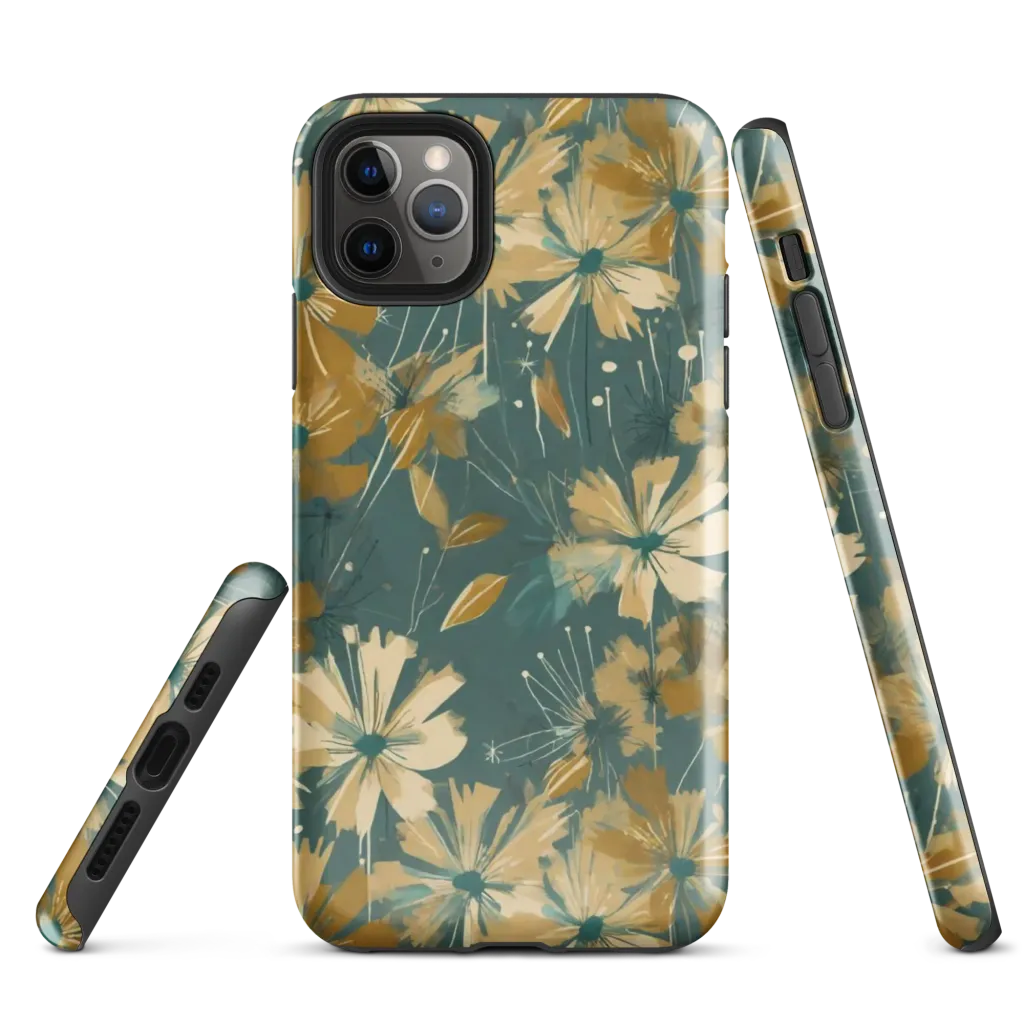 Gilded Bloom on Tough Case for iPhone® — Front