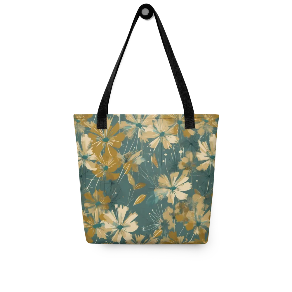 Gilded Bloom on Tote Bag — Front