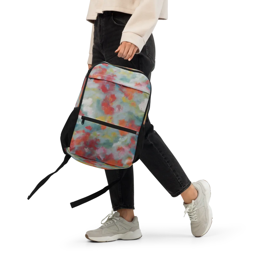 Watercolor Reverie on Utility Backpack — Front