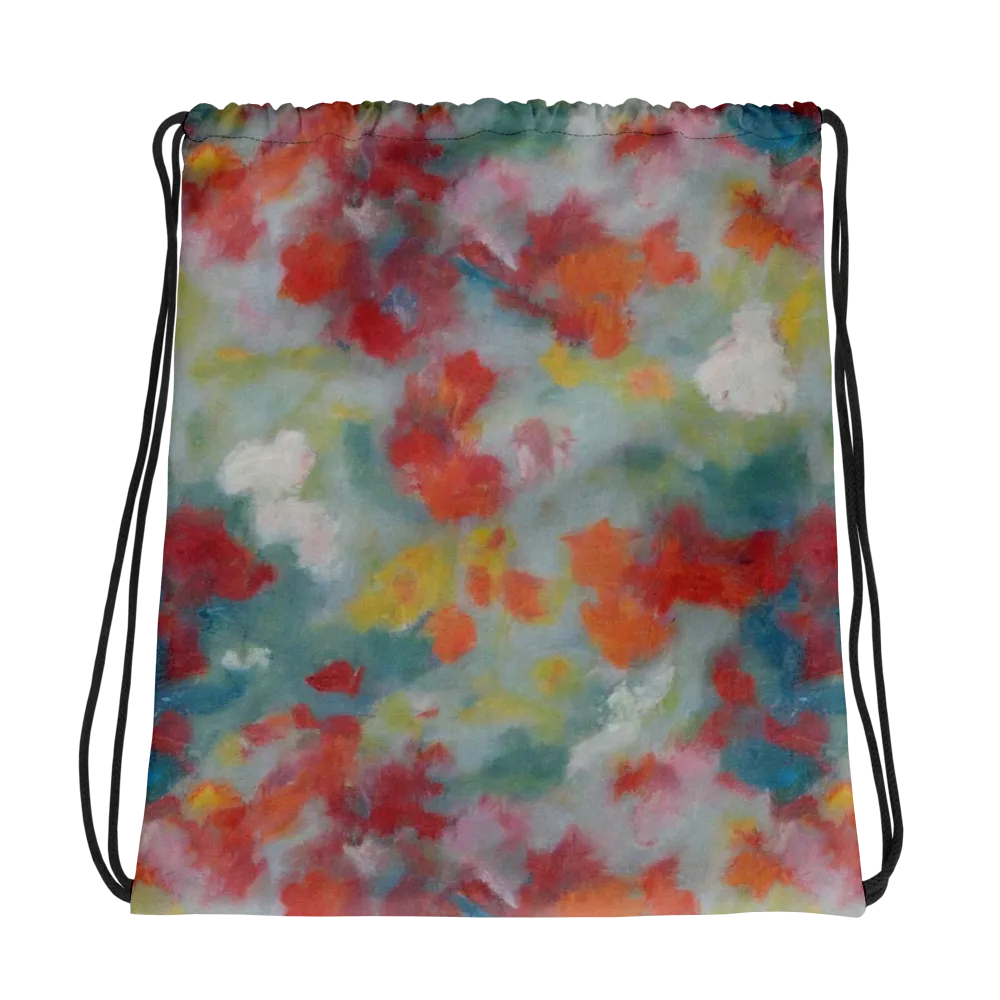 Watercolor Reverie on Drawstring Bag — Photo