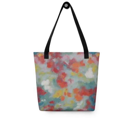 Watercolor Reverie on a Tote Bag