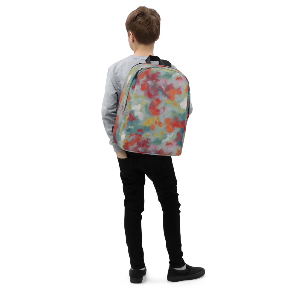 Watercolor Reverie on Minimalist Backpack — Right Front
