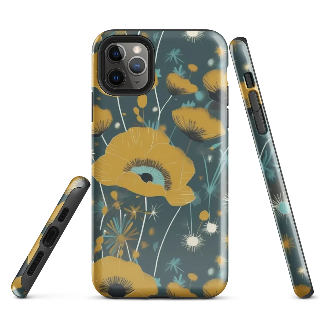 Marigold Nocturne on Tough Case for iPhone® — Front