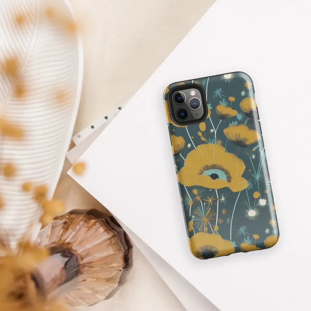 Marigold Nocturne on Tough Case for iPhone® — Front