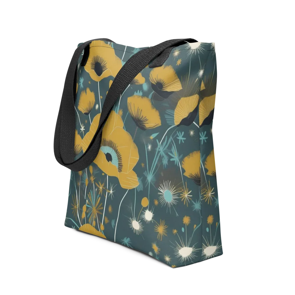 Marigold Nocturne on Tote Bag — Front