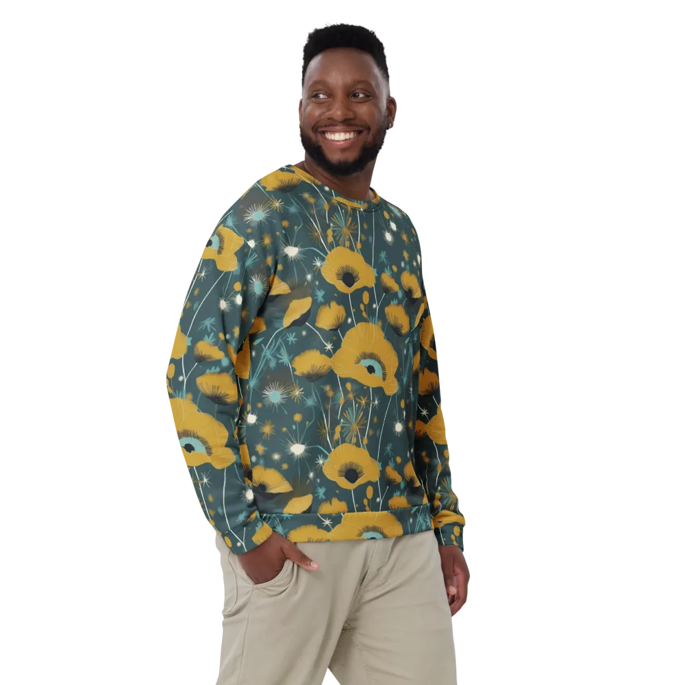 Marigold Nocturne on Sweatshirt — Front