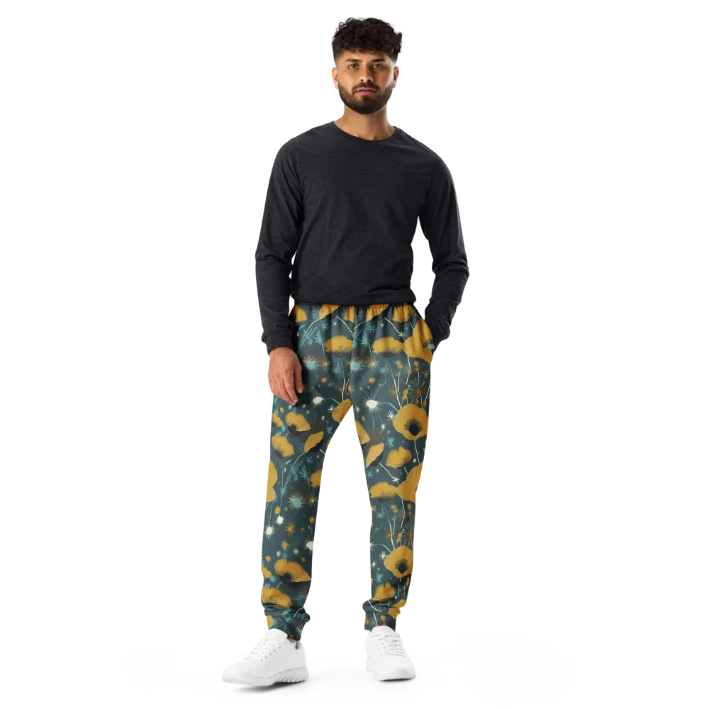 Marigold Nocturne on Men's Joggers — Front