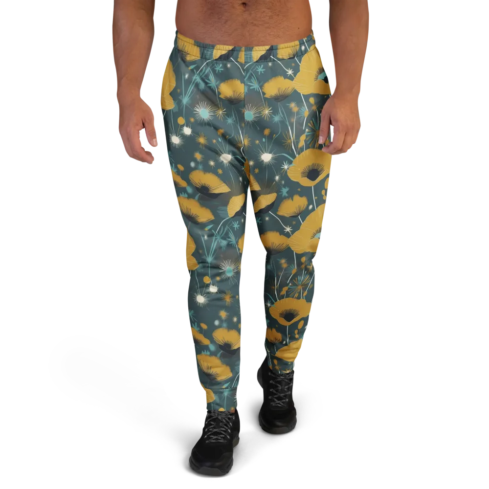Marigold Nocturne on Men's Joggers — Front