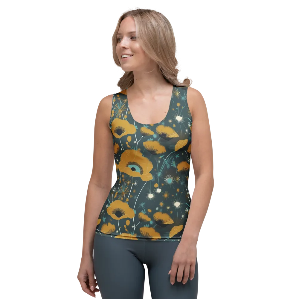 Marigold Nocturne on Women's Tank Top — Front
