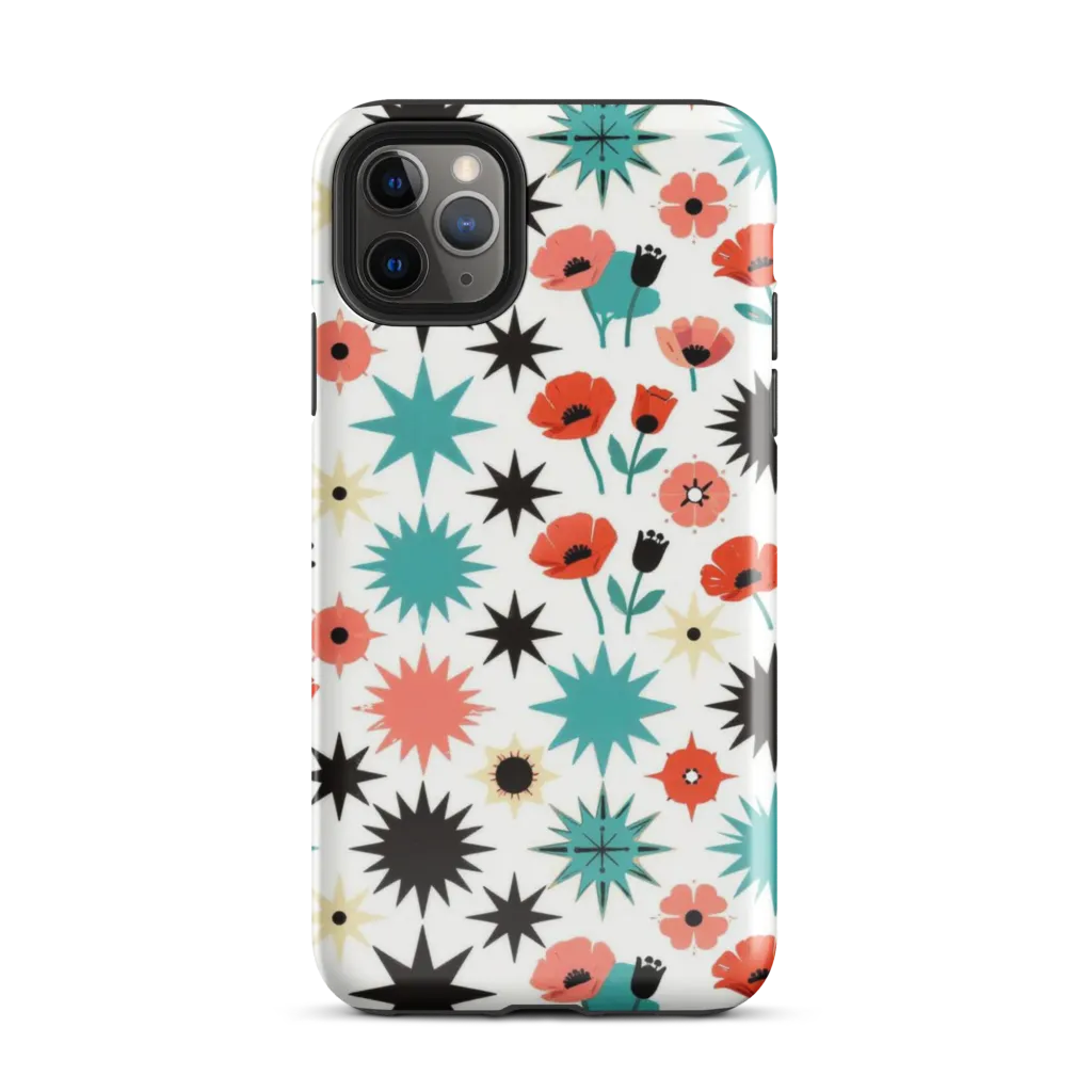 Poppy Starburst on Tough Case for iPhone® — Front