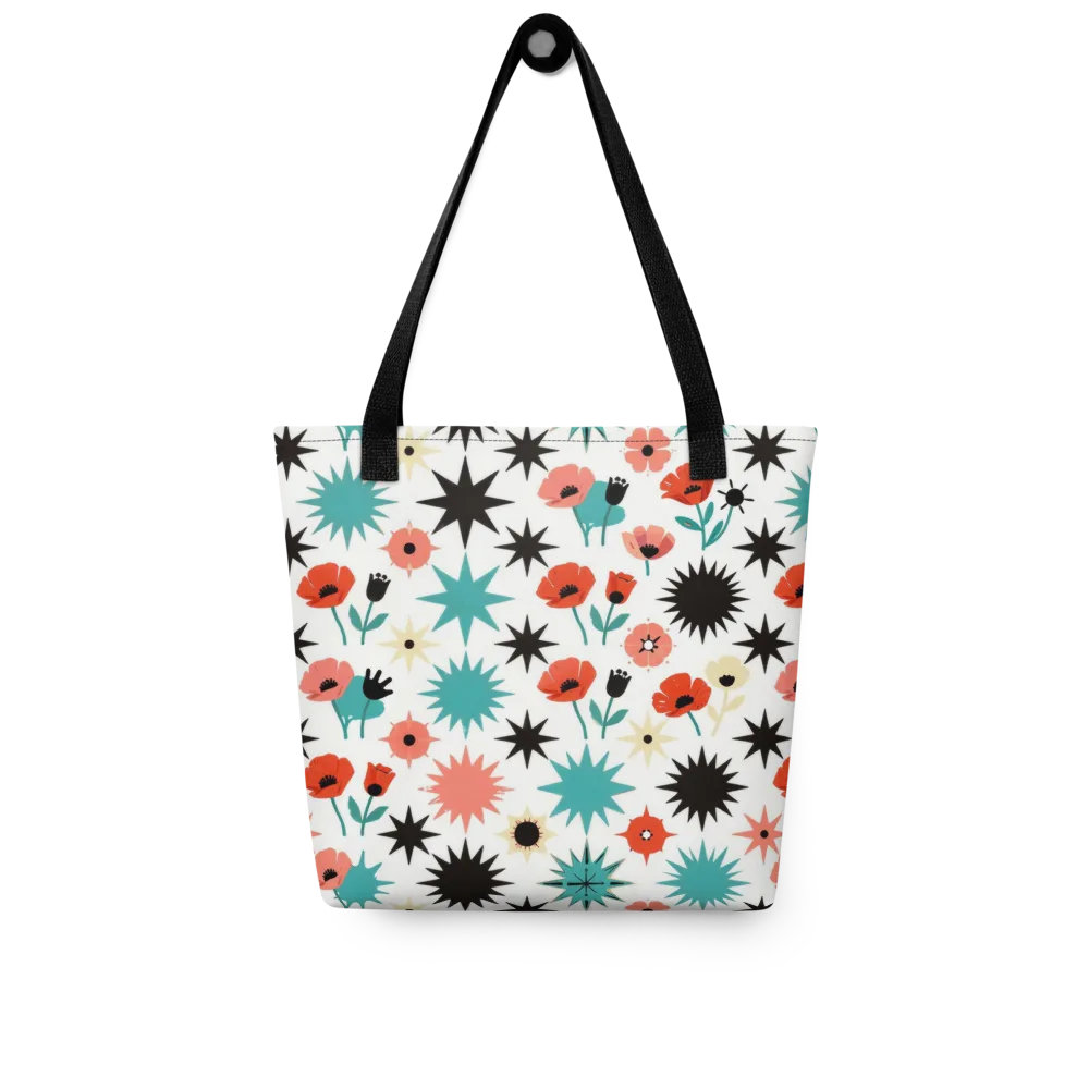 Poppy Starburst on Tote Bag — Front