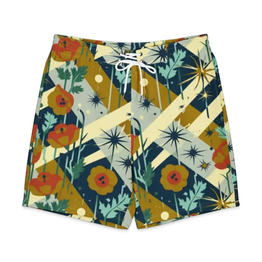 Marigold Signal on a Men's Board Shorts