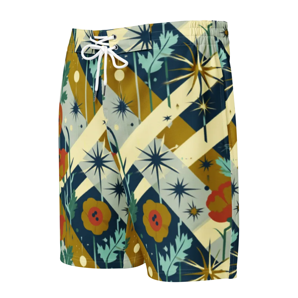 Marigold Signal on Men's Board Shorts — Front
